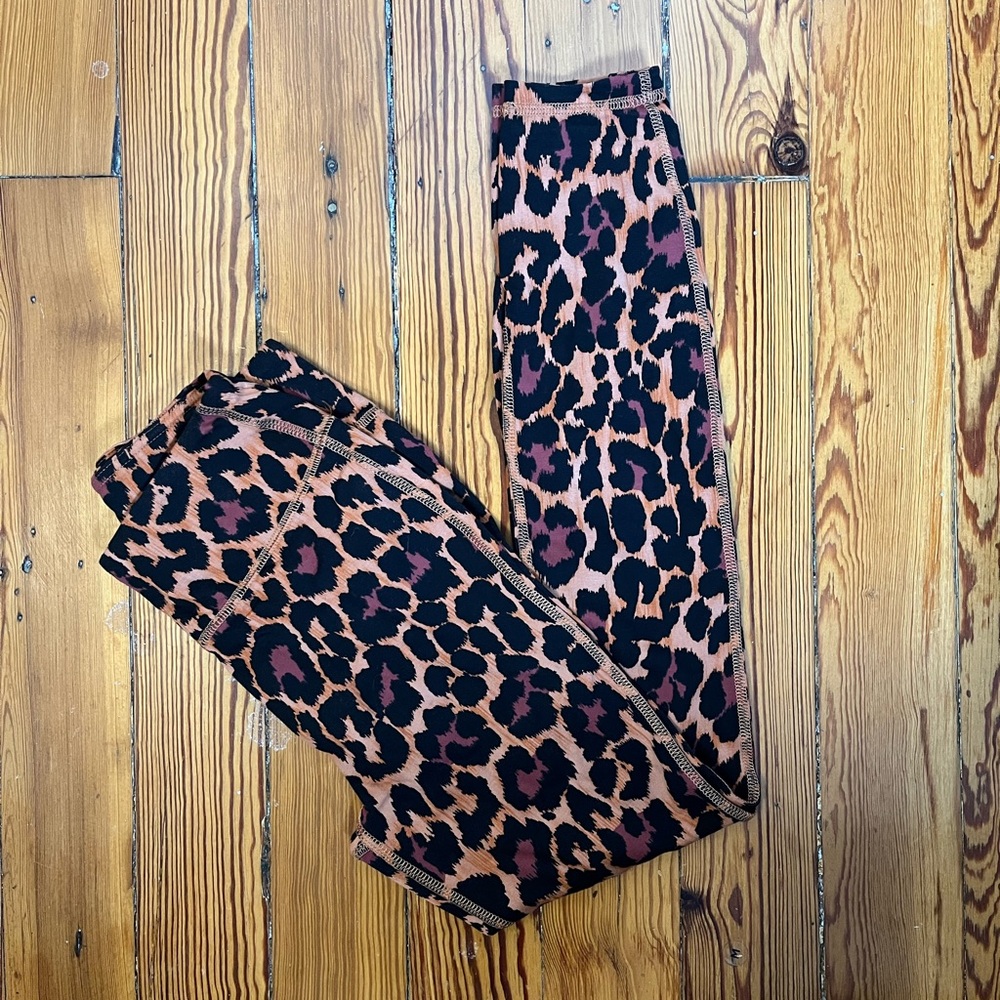 J Crew Leopard Print Leggings